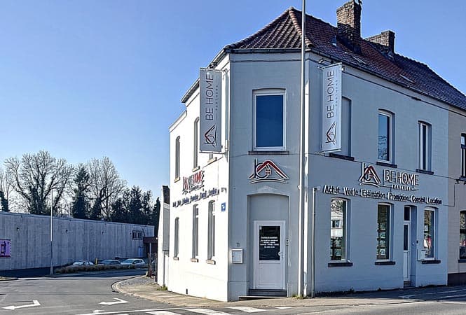 Agence Be Home Partners à Braine-l'Alleud, vue extérieure