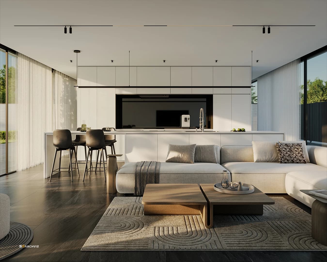Intérieur d'un bien immobilier